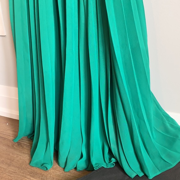 Marciano Green Long Dress- XS - Picture 3 of 6